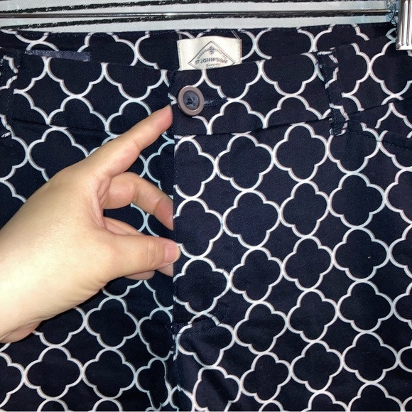 St John's Bay Women’s Black/White Capris | Size12 | Beach,Boho, Y2K - Picture 5 of 13